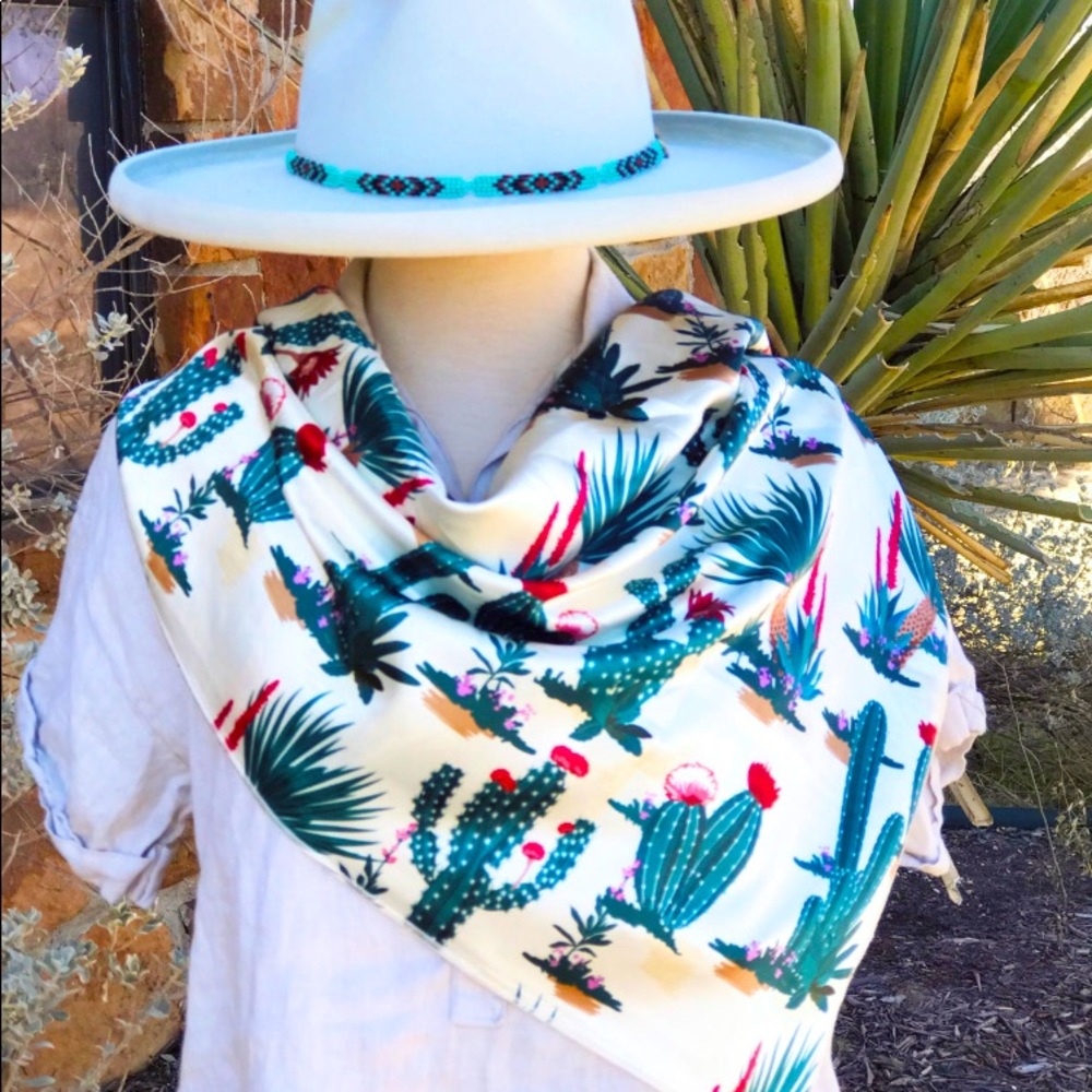 Cactus Wild Rag/ Scarf